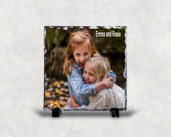 Personalised Photo Rock Slate - main product image