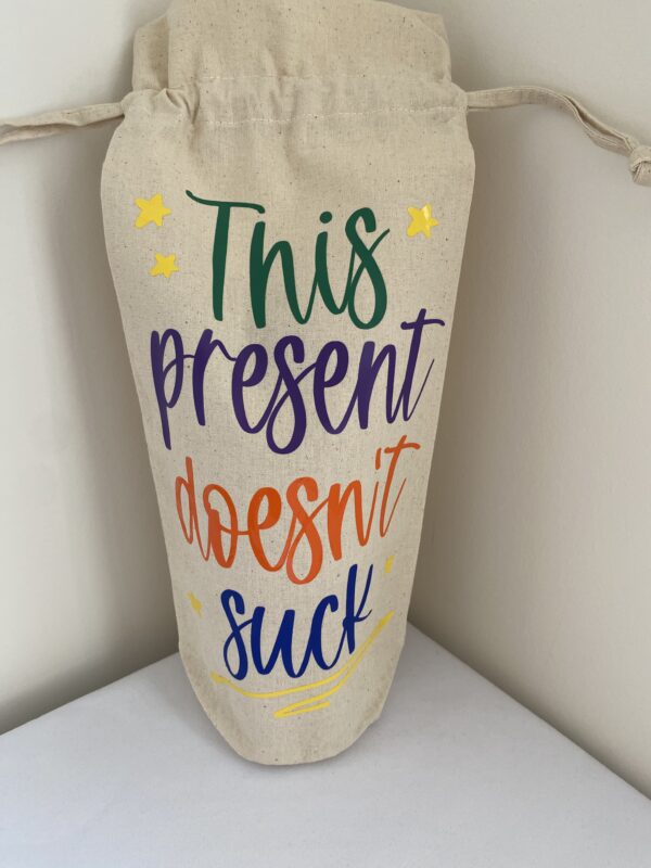 Fabric Bottle Gift Bag - product image 5