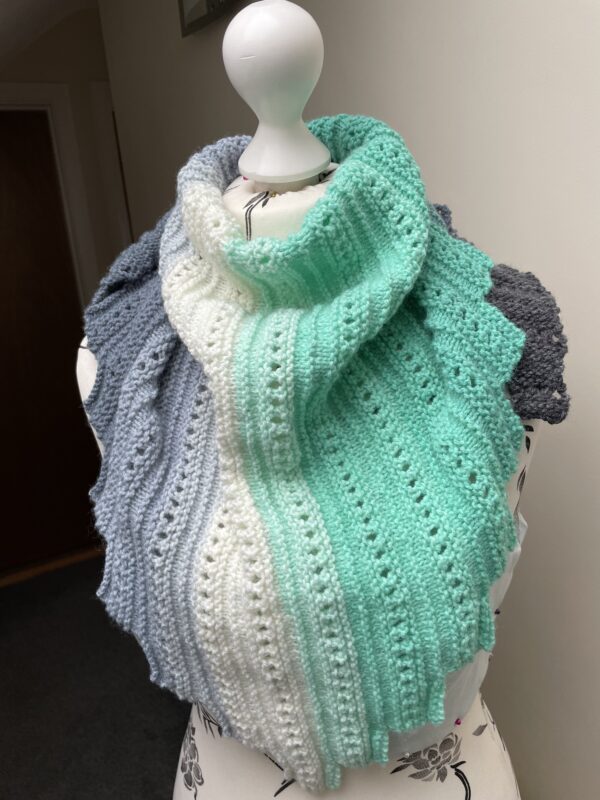 Knitted shawl / wrap - product image 3