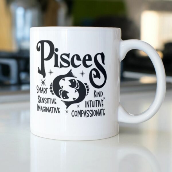 Pisces Zodiac Star Signs Horoscope Gift Mugs 11oz - product image 2