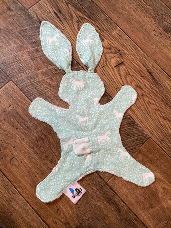 Snuggly Blanket Bunny – Mint Unicorns - product image 2