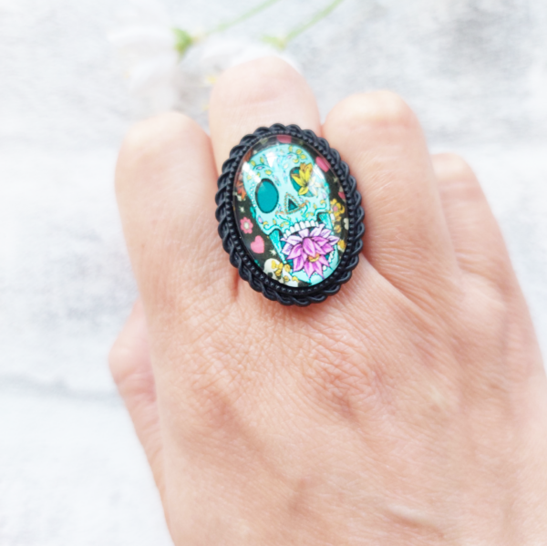 Sugar Skull Ring - main product image