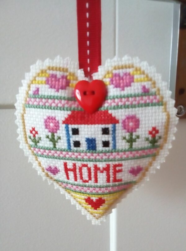 Home Hanging Heart, Pocket Hug, New Home Gift – Yellow - product image 3