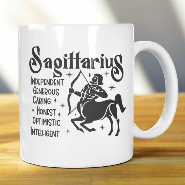 Sagittarius Zodiac Star Signs Horoscope Gift Mug 11oz - main product image