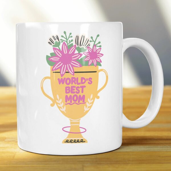 Mother’s day gift mug Words Best Mom coffee tea ceramic Mug cup 11oz - main product image