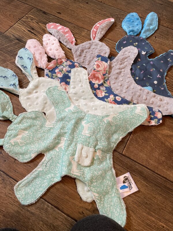 Snuggly Blanket Bunny – Mint Unicorns - product image 4