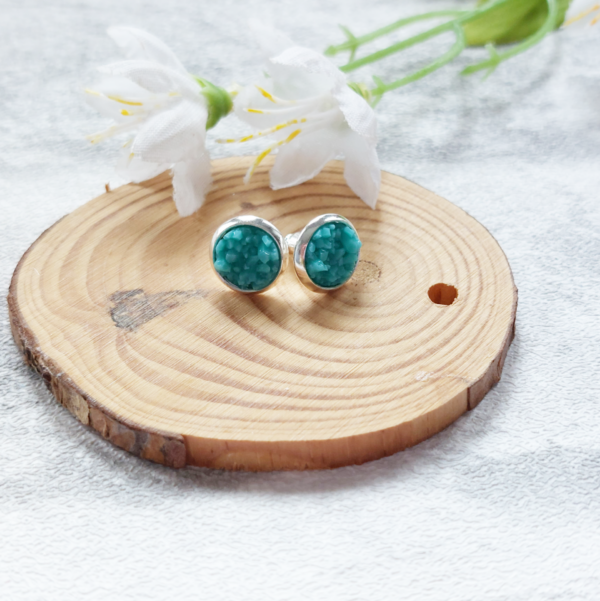 Turquoise Blue Studs - main product image