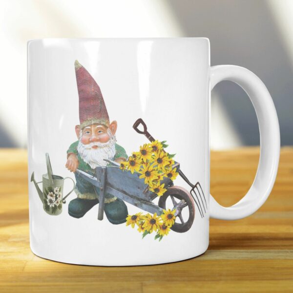 Garden Gnome Novelty Gift Mug 11oz - main product image