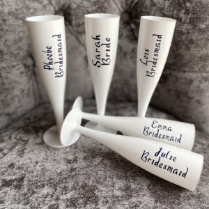 Personalised Champagne Flutes