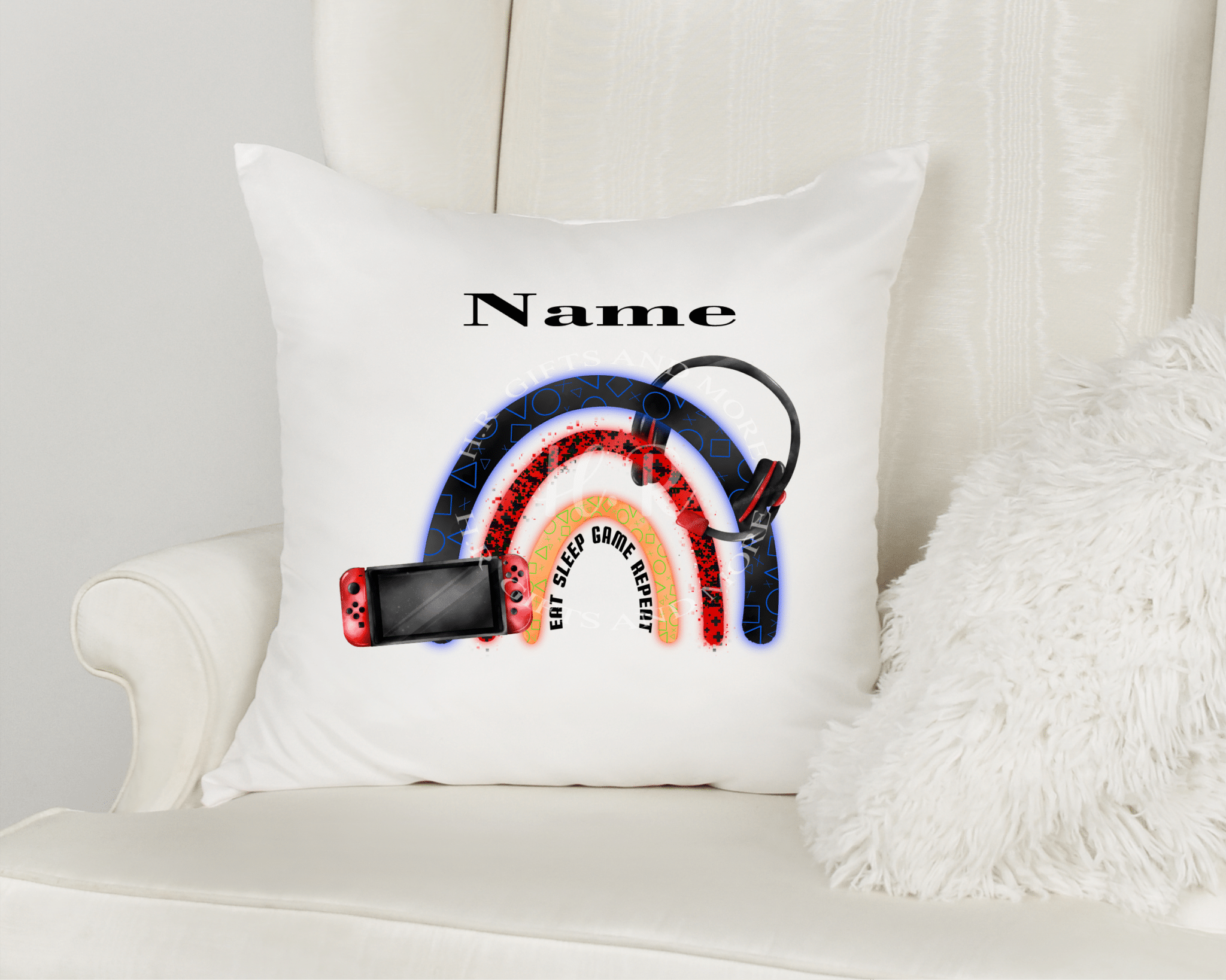 Personalised Gaming Cushion - main product image