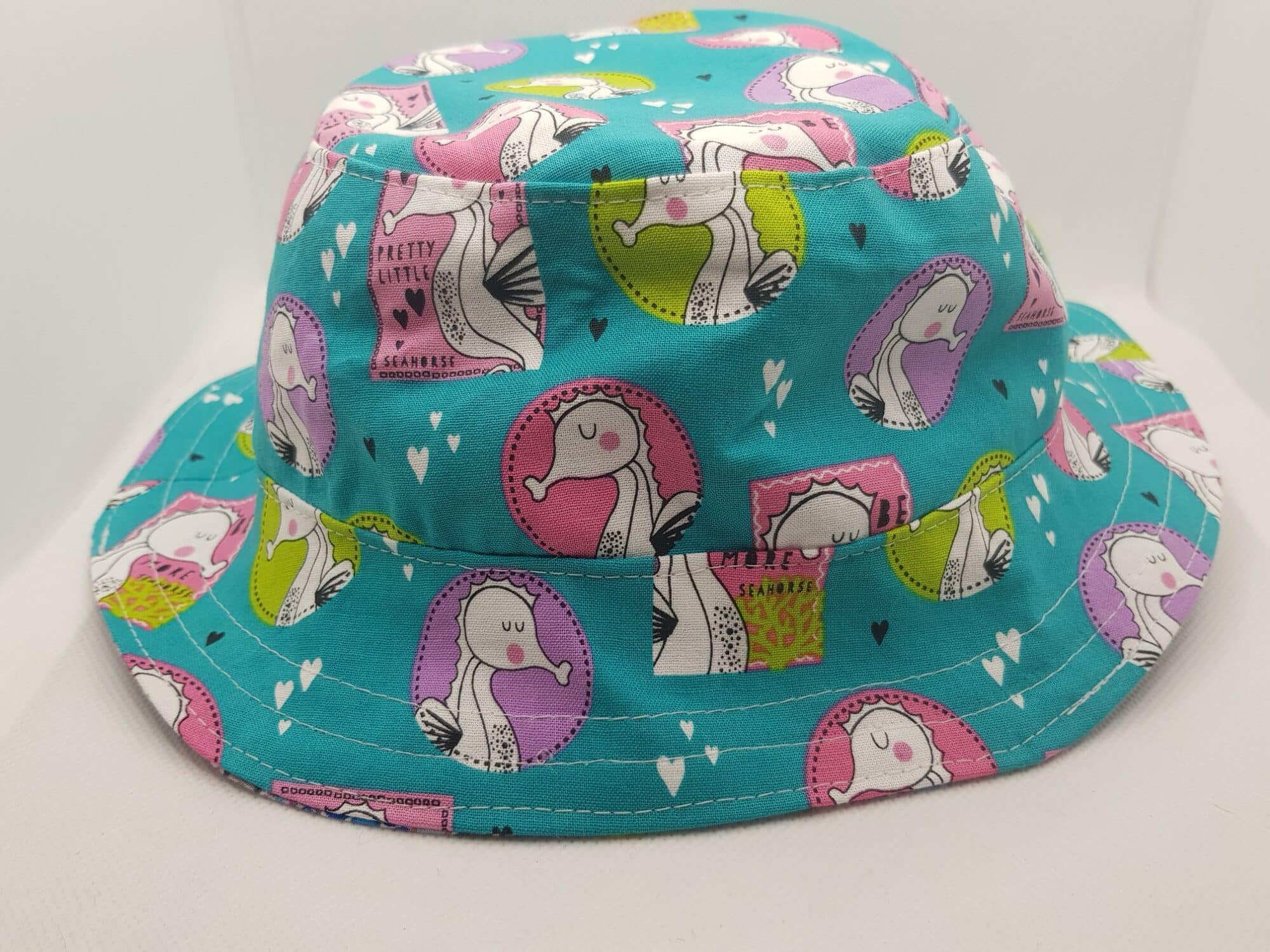 Bucket Summer Hat ‘Beautiful Sea Horse (Large / Adult) - main product image