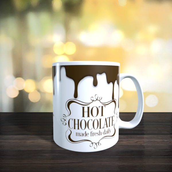 Hot Chocolate Hot Cocoa Drip Easter Gift Mug 11oz - product image 2