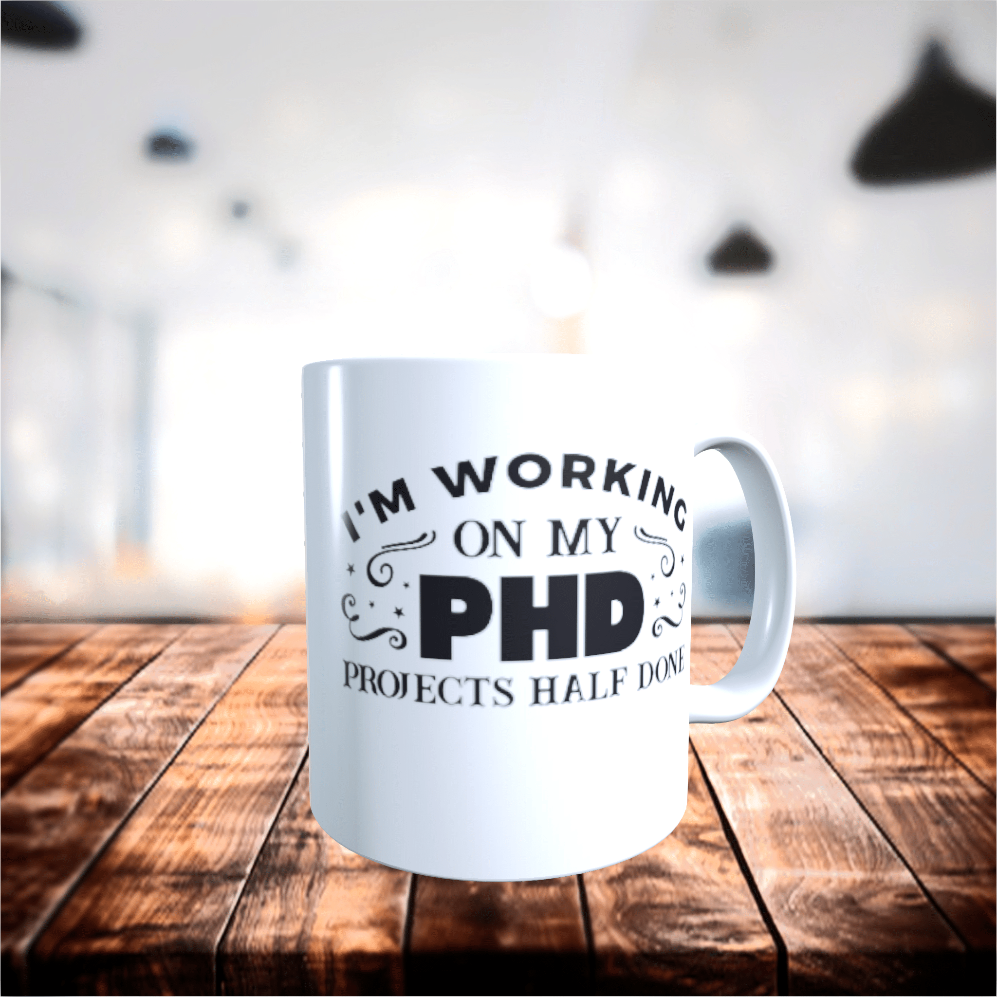 I’m working on my PhD Novelty Funny student Gift Mug 11oz - main product image