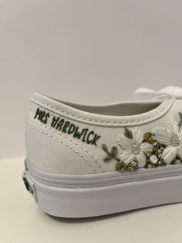 Embroidered Wedding Trainers - product image 2