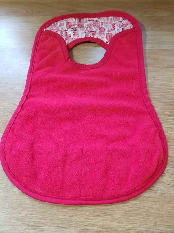 Toddler bib: full cover for older toddlers. Scandi Christmas style - product image 3