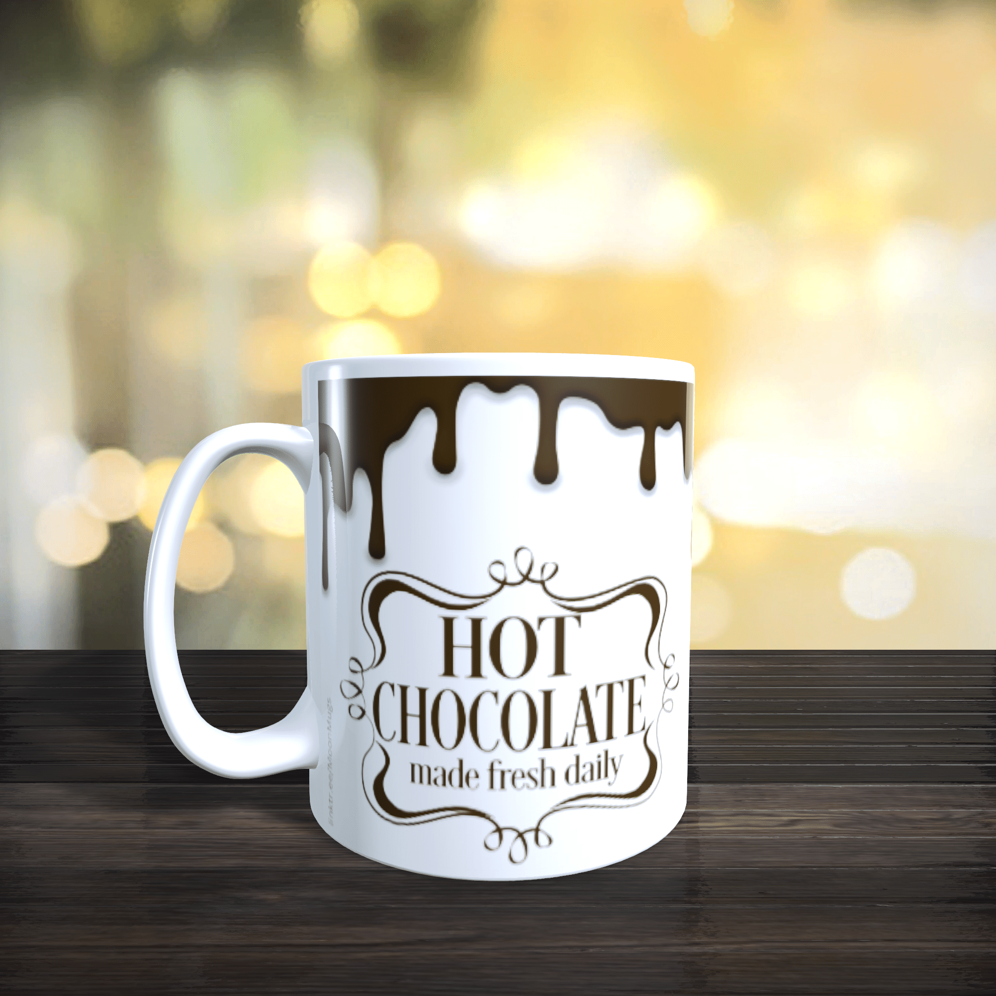 Hot Chocolate Hot Cocoa Drip Easter Gift Mug 11oz - main product image