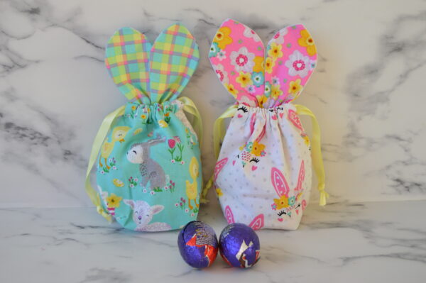 Easter Egg Hunt Bags, Easter Bunny Gift Bags for Kids - main product image