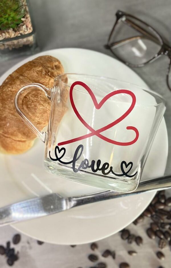 Personalised Glass Love Mug - product image 4