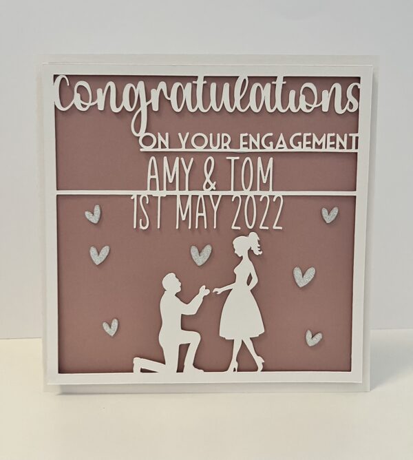 Personalised Engagement Card - product image 5