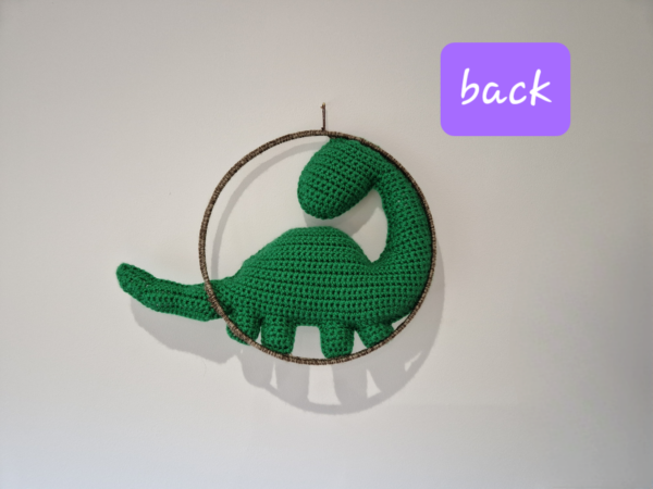 Dinosaur Wall Art Hoop - product image 2