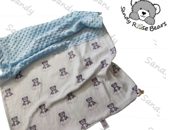 Teddy bear baby blanket gift sets - product image 2