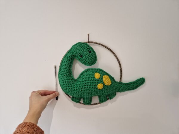 Dinosaur Wall Art Hoop - product image 4