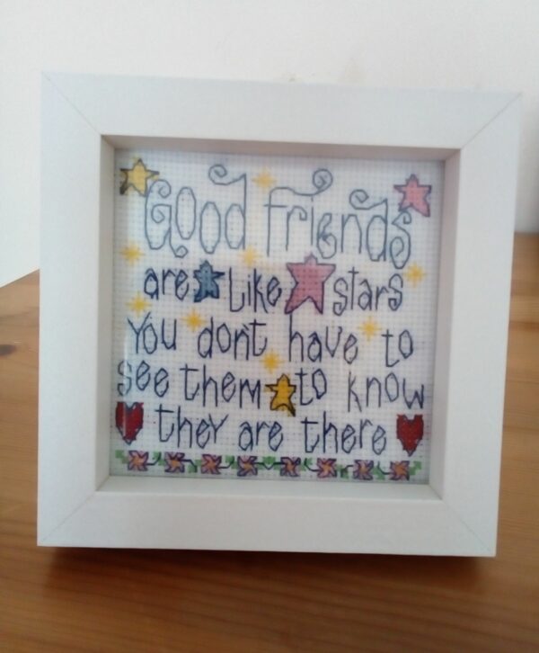 Good Friends Are Like Stars, Friendship Picture, Friendship Gift, Friend Quote - product image 3