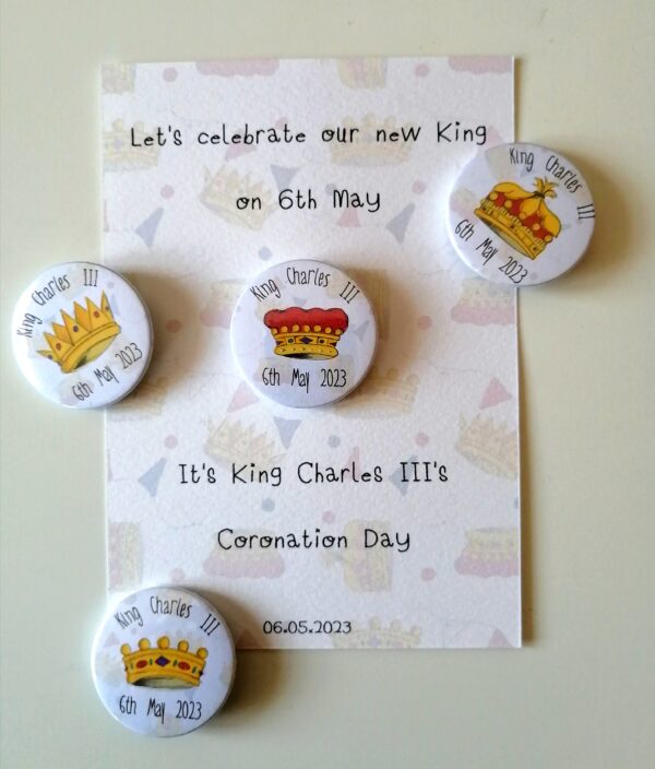 Coronation Keepsake Badge Set - product image 2