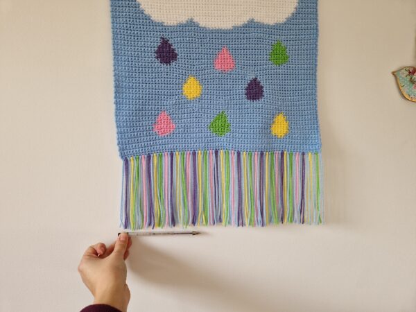 Cute Pastel Kawaii Cloud Wallhanging - product image 3