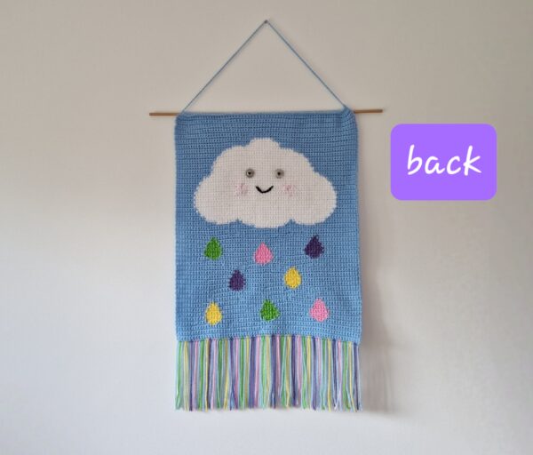 Cute Pastel Kawaii Cloud Wallhanging - product image 2