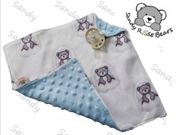 Teddy bear baby blanket gift sets - product image 3