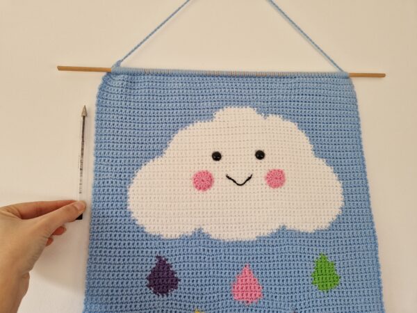 Cute Pastel Kawaii Cloud Wallhanging - product image 4