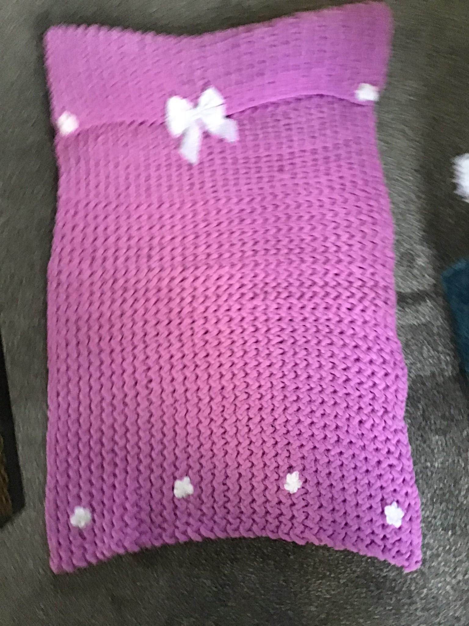 Chunky baby blanket - main product image