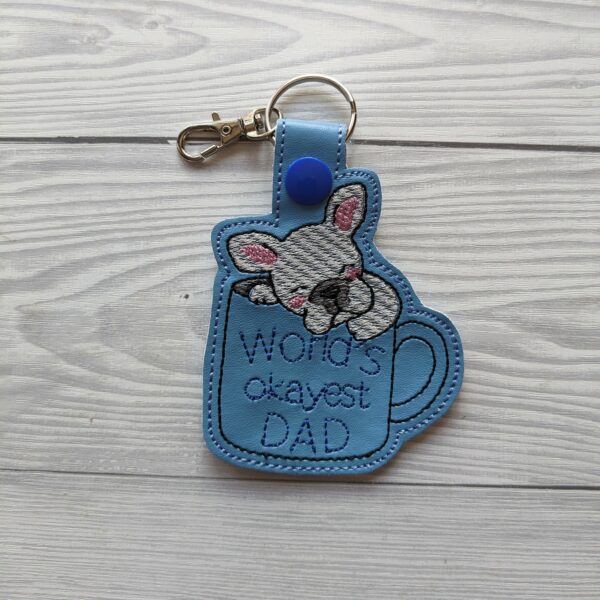 Dad Keyring – World’s Okayest Dad - product image 2