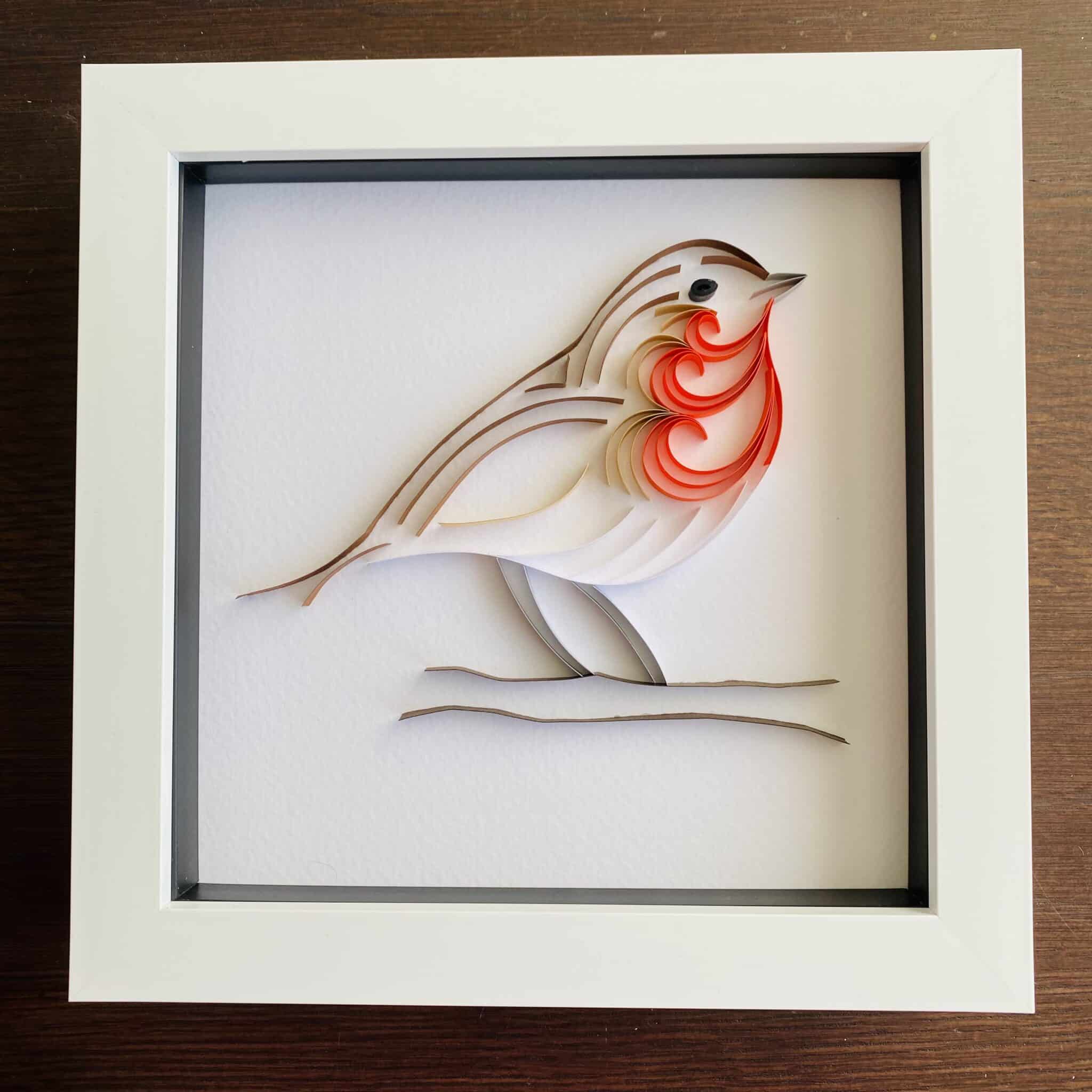 Quilled robin - main product image