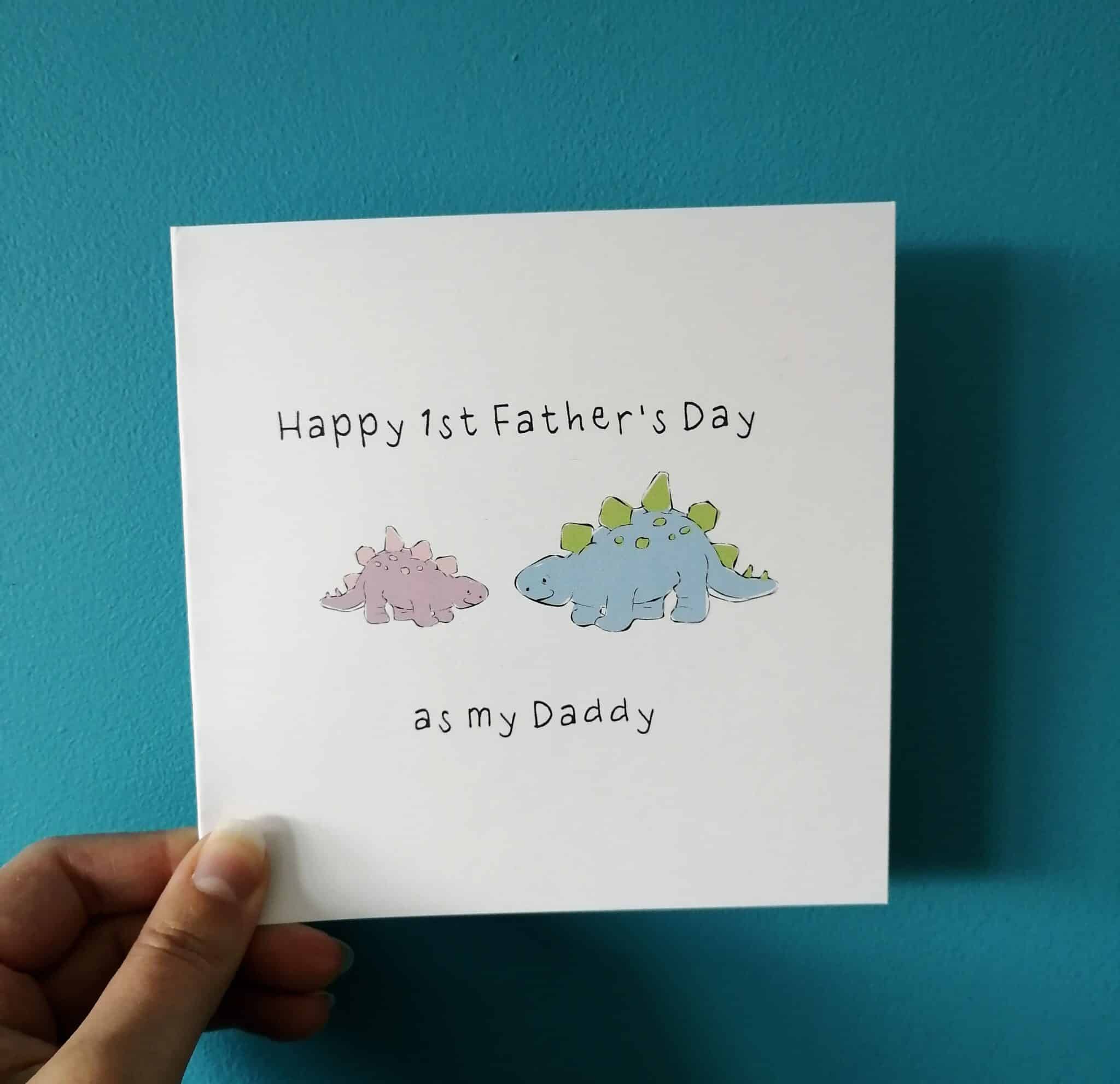 Happy 1st Father’s Day Card - main product image