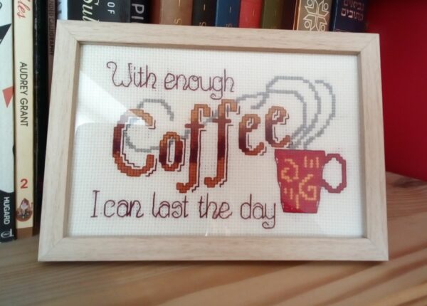 With Enough Coffee I Can Last The Day, Coffee Picture, Coffee Gift, Coffee Lover Gift - product image 2