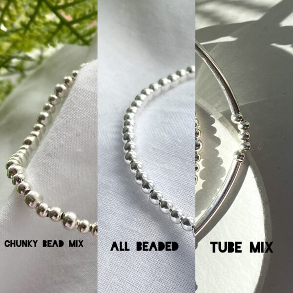 Silver Butterfly Stacking Bracelet - product image 2