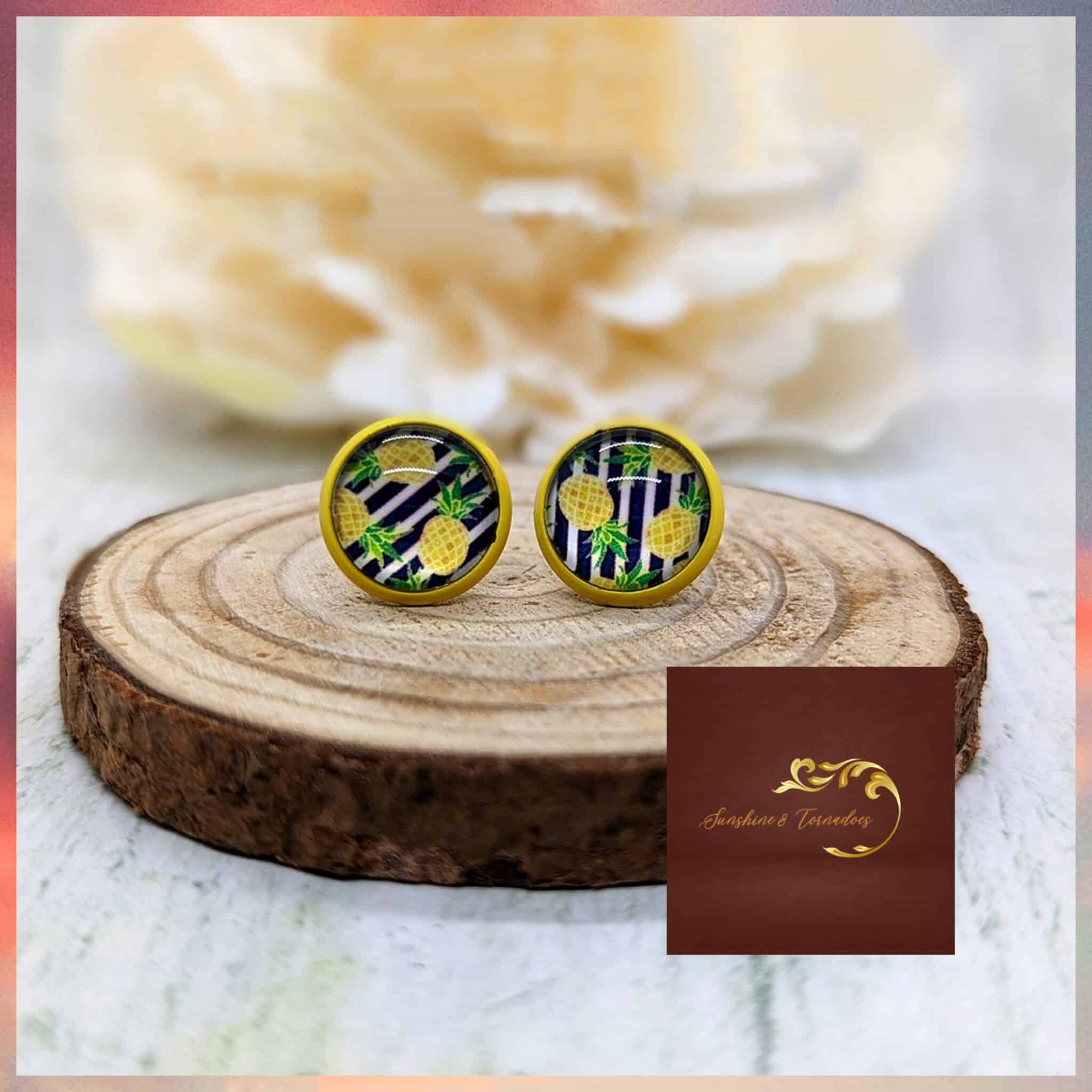 Club Tropicana Stud Earrings - main product image