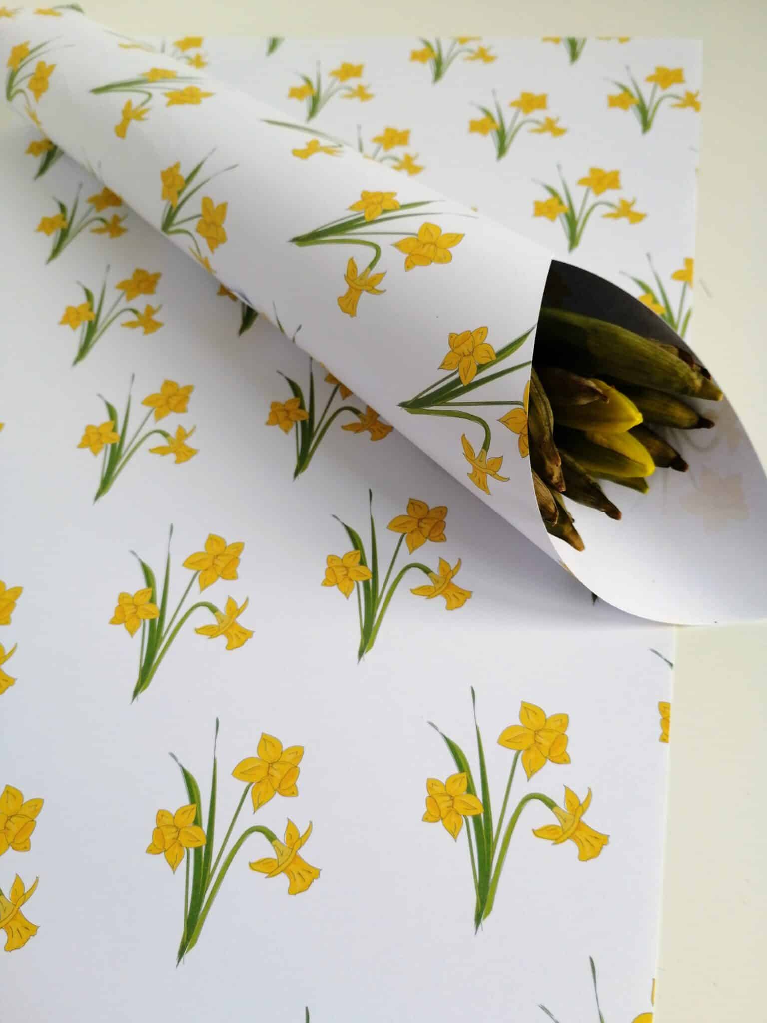 Daffodil Gift Wrap - main product image