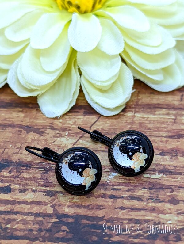 Mystic Moon Lever Back Drop Earrings - product image 3