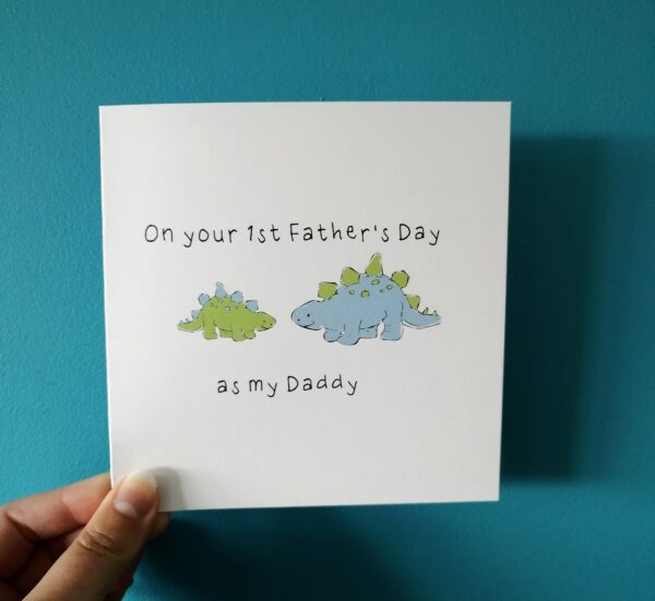 Happy 1st Father’s Day Card - product image 2