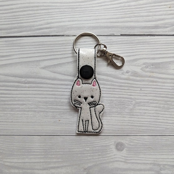 Cat Keyring, cat gifts - product image 2