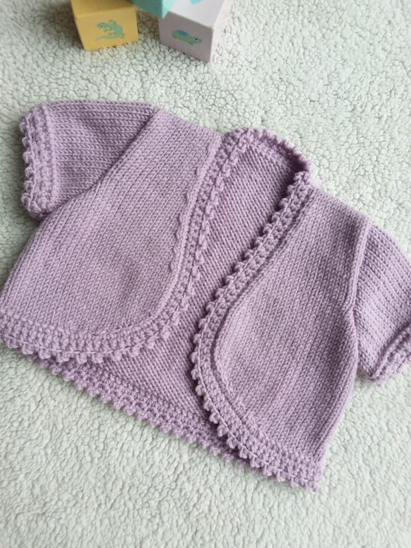 Baby knitted bolero jacket - main product image