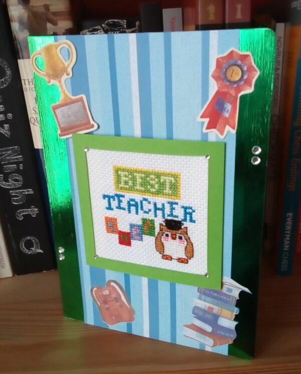 Thanks Teacher Card, Teacher Thanks, Thank You Teacher, Teacher Card – Owl - main product image