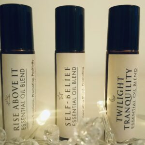 Essential Oil Roller Pulse Point Roll On Relax Gift Aromatherapy Spa Self Care