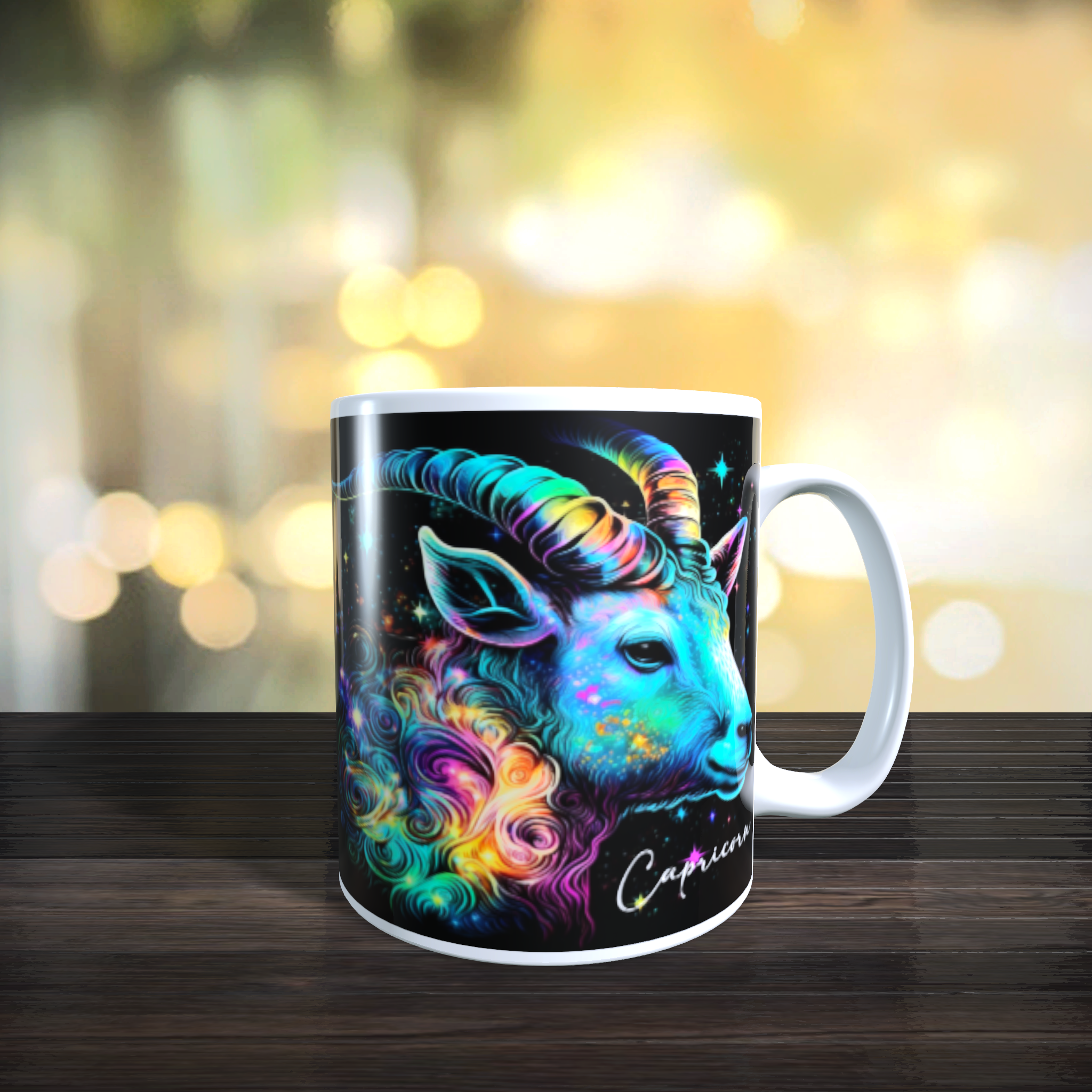 CAPRICORN Horoscope Star Sign Zodiac The Sea Goat Birthday Gift Mug 11oz - main product image