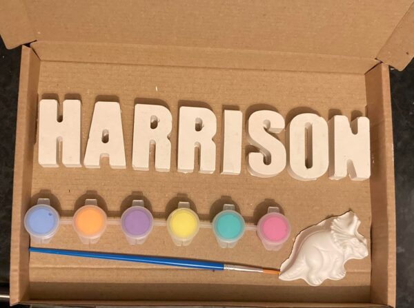 Paint your own name, childrens crafts - main product image