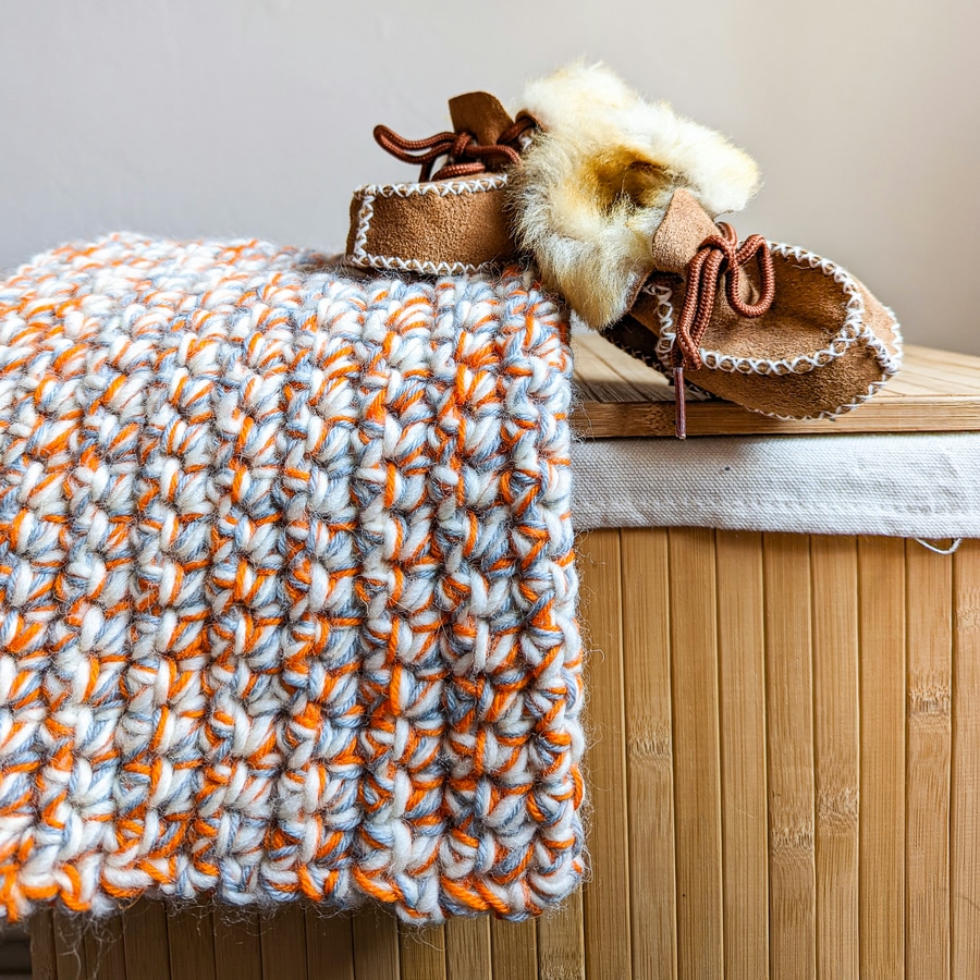 chunky knitted baby blankets