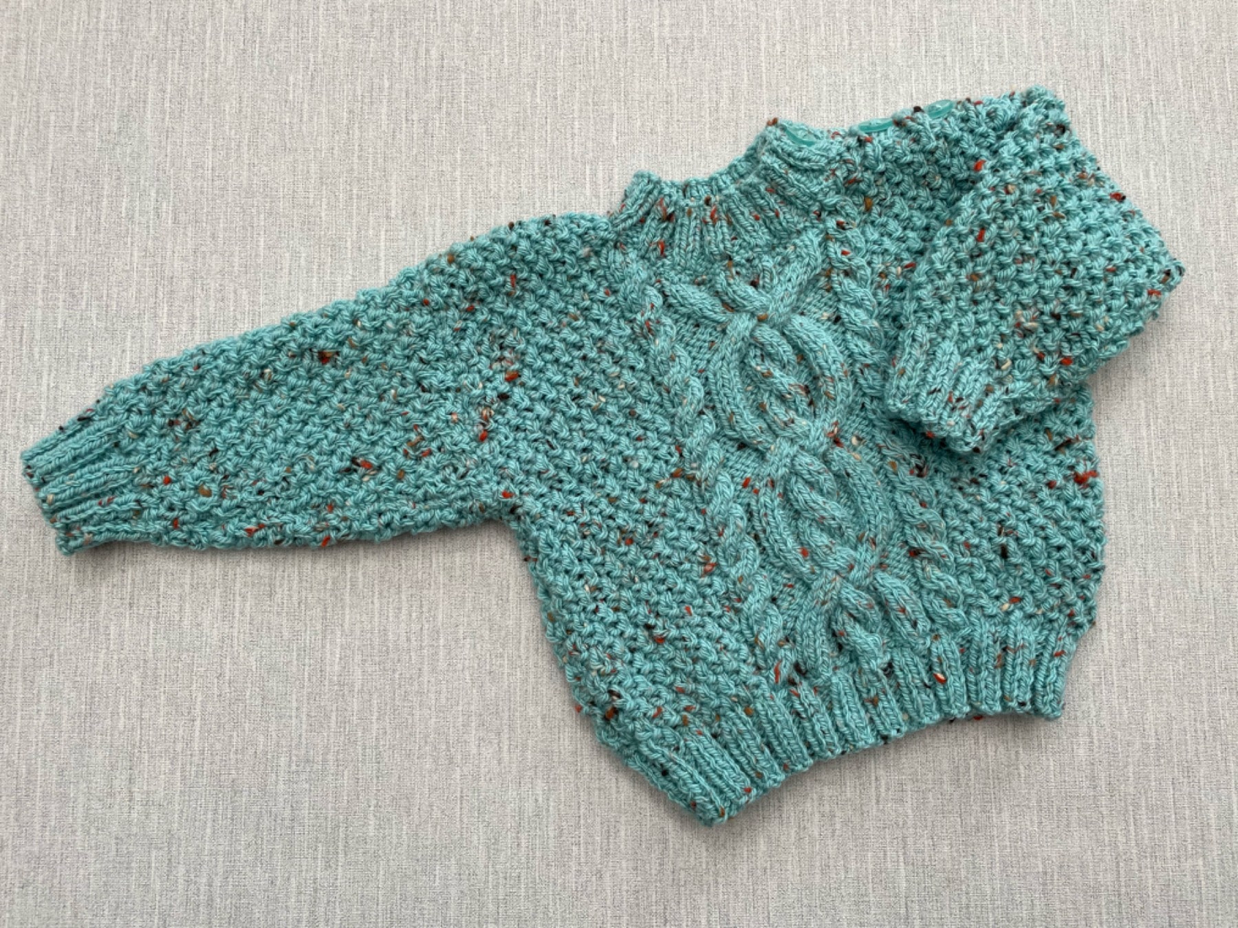 Baby Aran sweater 3-6 months - main product image